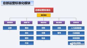 连锁企业总部运营标准化模块